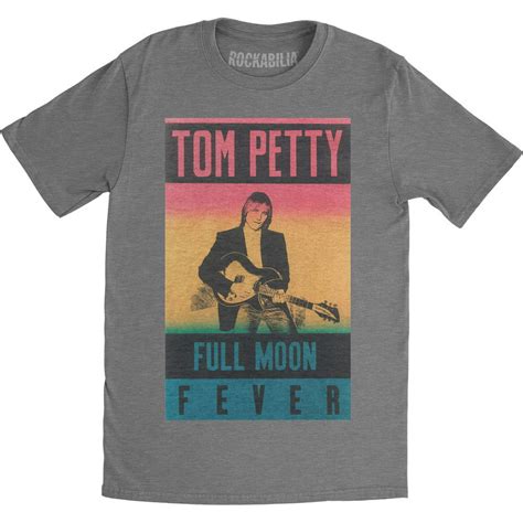 TOM PETTY MEMORIAL T-SHIRT A classic rock n roll t-shirt available in black cotton. . Tom petty t shirt